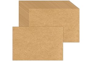 Value Pack of 100, 4x6 Blank White Card Stock for Postcards, Photos & Art