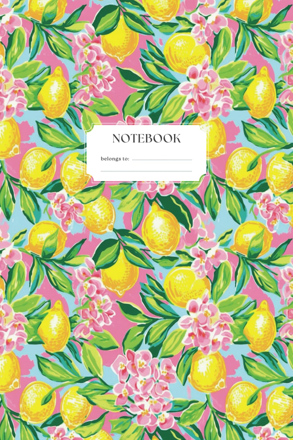 Lemon Zest Notebook (Summer Collection)