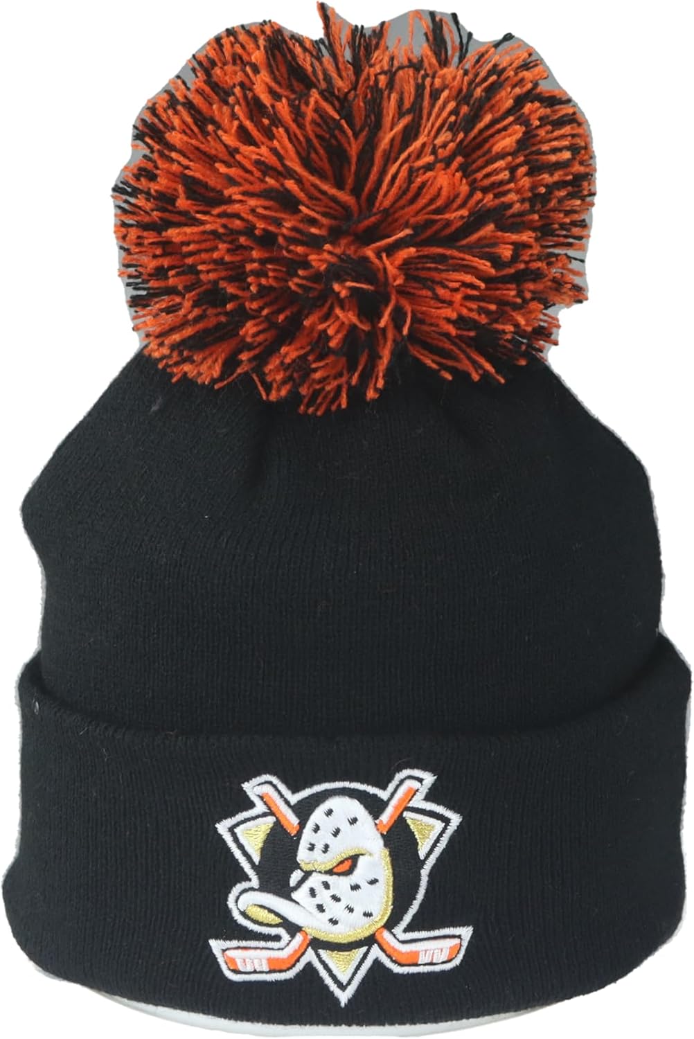 ZHATS NHL Unisex Kids NHL Officially Licensed Youth Beanie Pom Icon Team Color