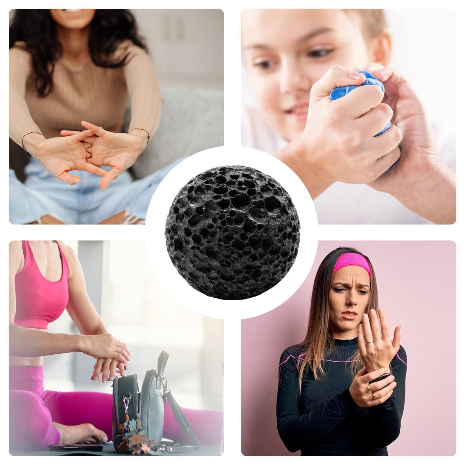 Grip Callus Ball intensywny sprzęt treningowy, przenośna kula z antypoślizgowym wykończeniem, teksturowany gumowy uchwyt, odporny na pot trener o ergonomicznej konstrukcji, przyrząd do ćwiczeń palców