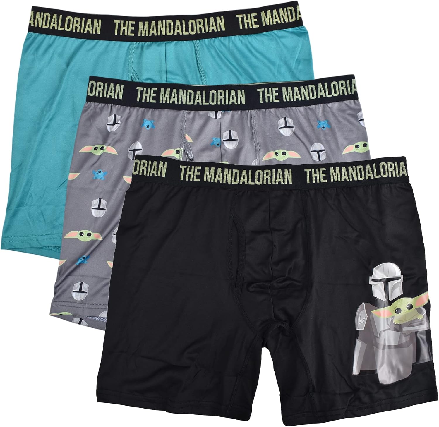 STAR WARS mens Men's 3-pack Comfort Boxer Brief