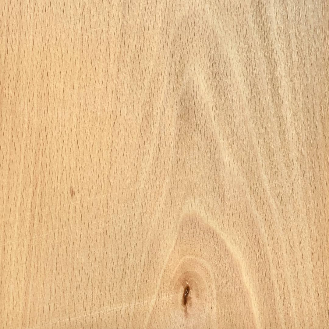 Lot de 10 feuilles de placage de bois naturel pour la marqueterie de hêtre, 280 x 180 x 0,6 mm