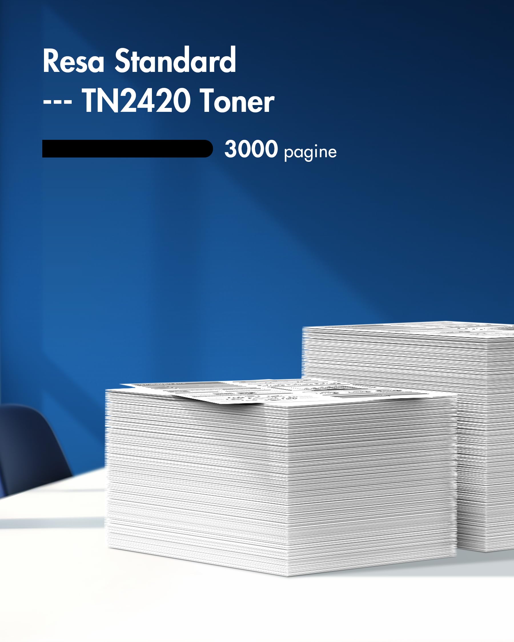 VIPGOOD TN2420 TN2410 Toner Con Chip Compatibile per Brother TN 2420 TN-2410 per MFC-L2710DW MFC-L2710DN L2730DW L2750DW DCP-L2510D L2530DW HL-L2375DW L2310D L2350DW L2370DN (Nero, 2-Pack)