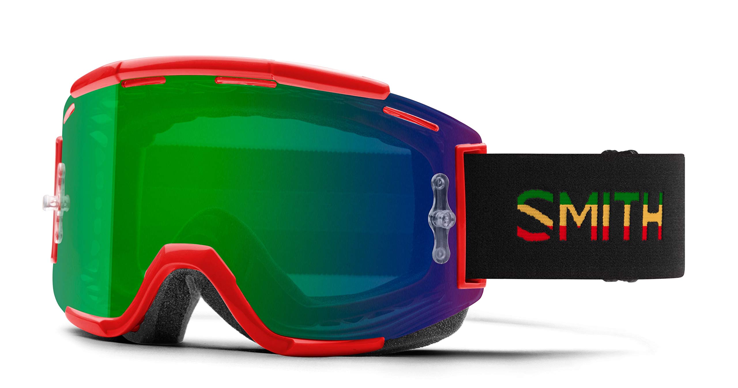 Amazon | SMITH(スミス) ゴーグル SQUAD MTB AC50 TO 10/GREEN&CLEAR