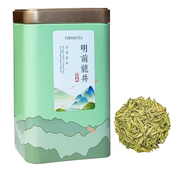 Amazon.co.jp: JQ TEAS ロンジン茶 2025 龙井一番茶 龍井茶43号