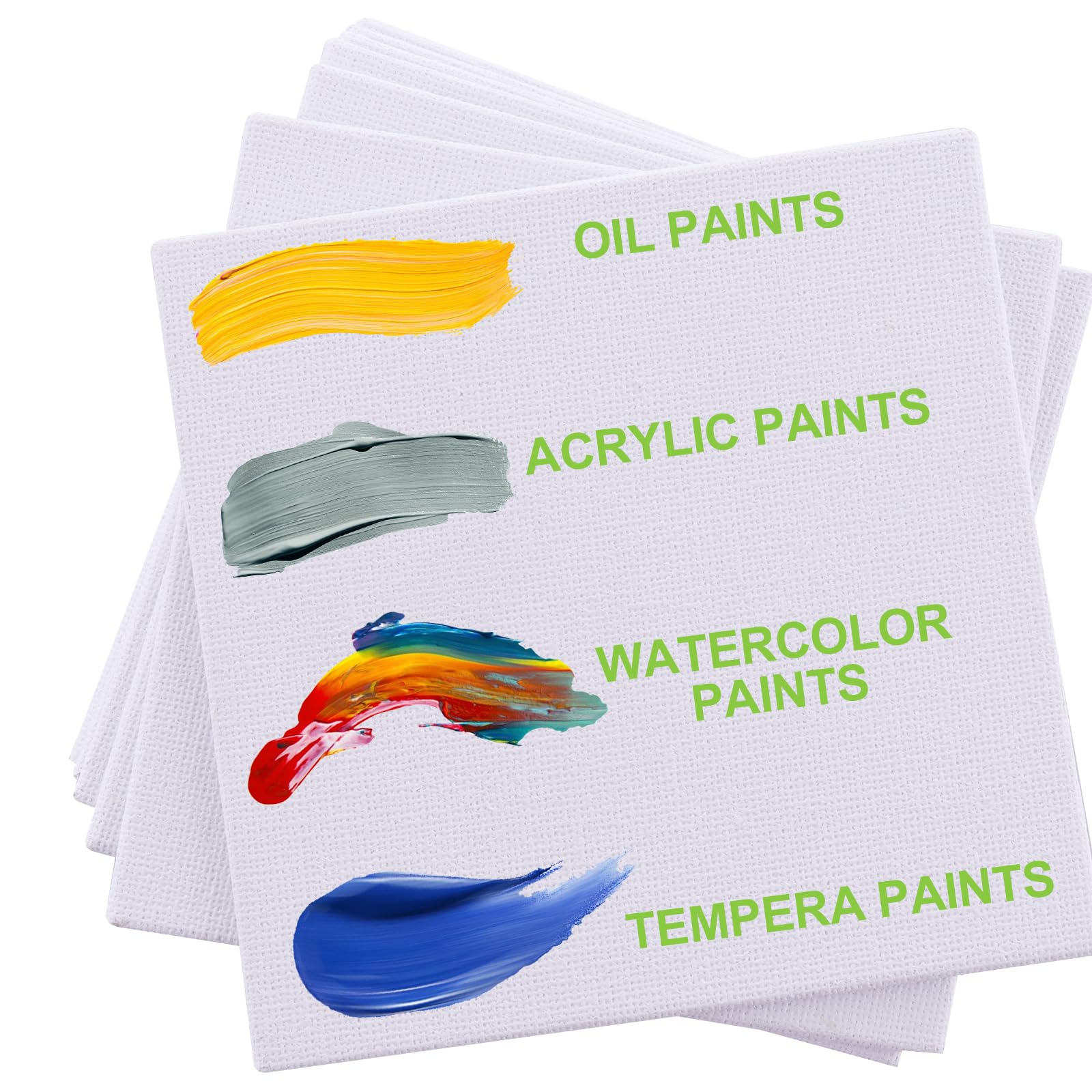 APACALI 30PCS Canvas for Painting 15 x 15cm - Image 4