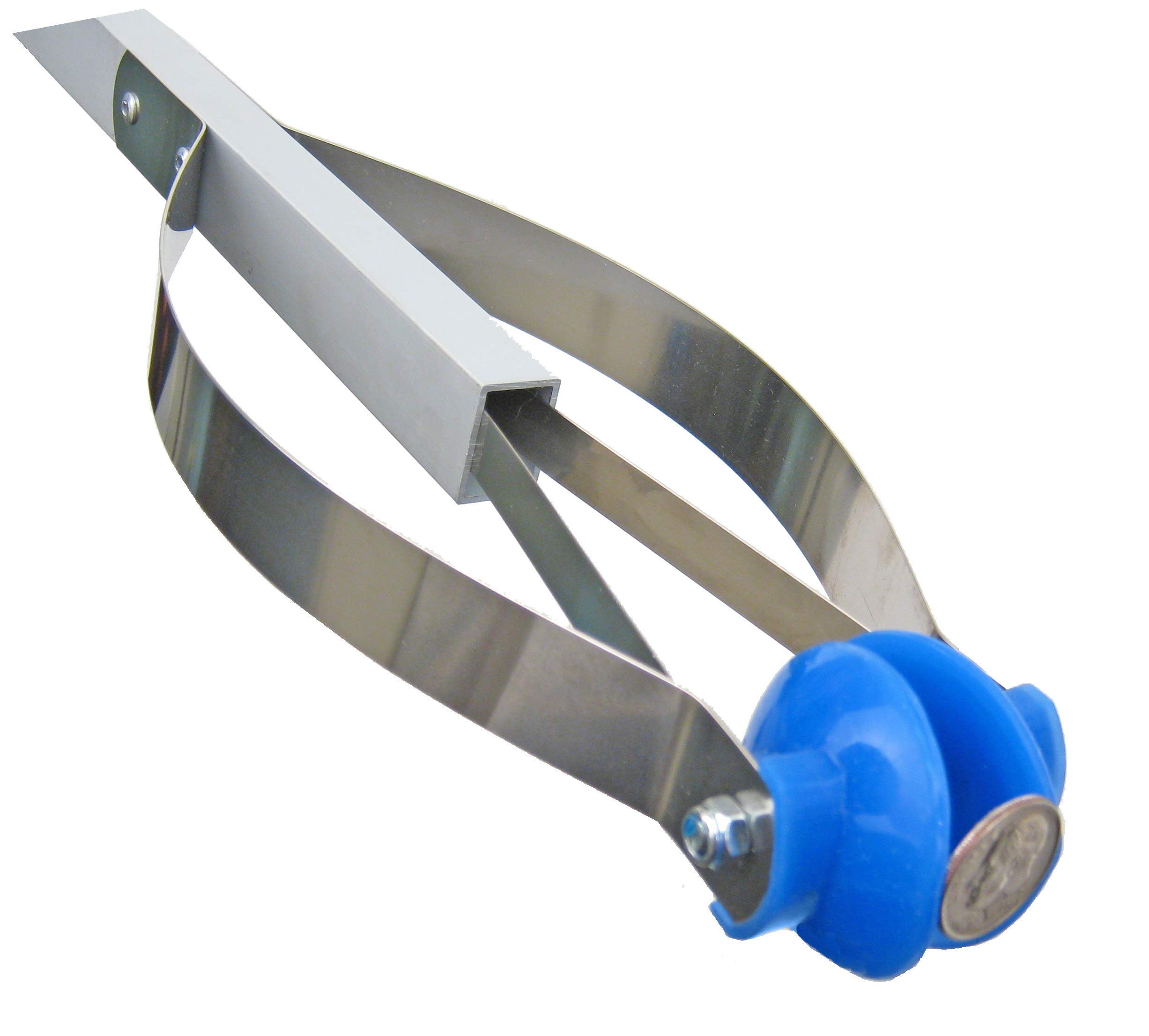 ArcMate EZ Reacher - Herramienta de agarre plegable para interiores de 32 pulgadas, con junta deslizante plegable, mango de bloqueo y mandíbulas de 4.5 pulgadas, puntas de silicona de grado
