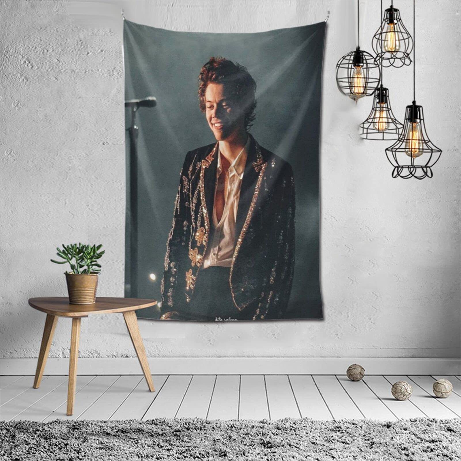 Harry Styles Art Wall Tapestries, Picnic Blankets, Blankets, Tapestries, Living Room And Wall Decorations 10925