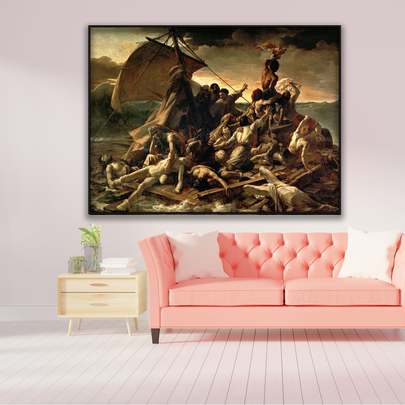 Amazon.com: OKRA The Raft of Medusa Poster - Theodore Gericault