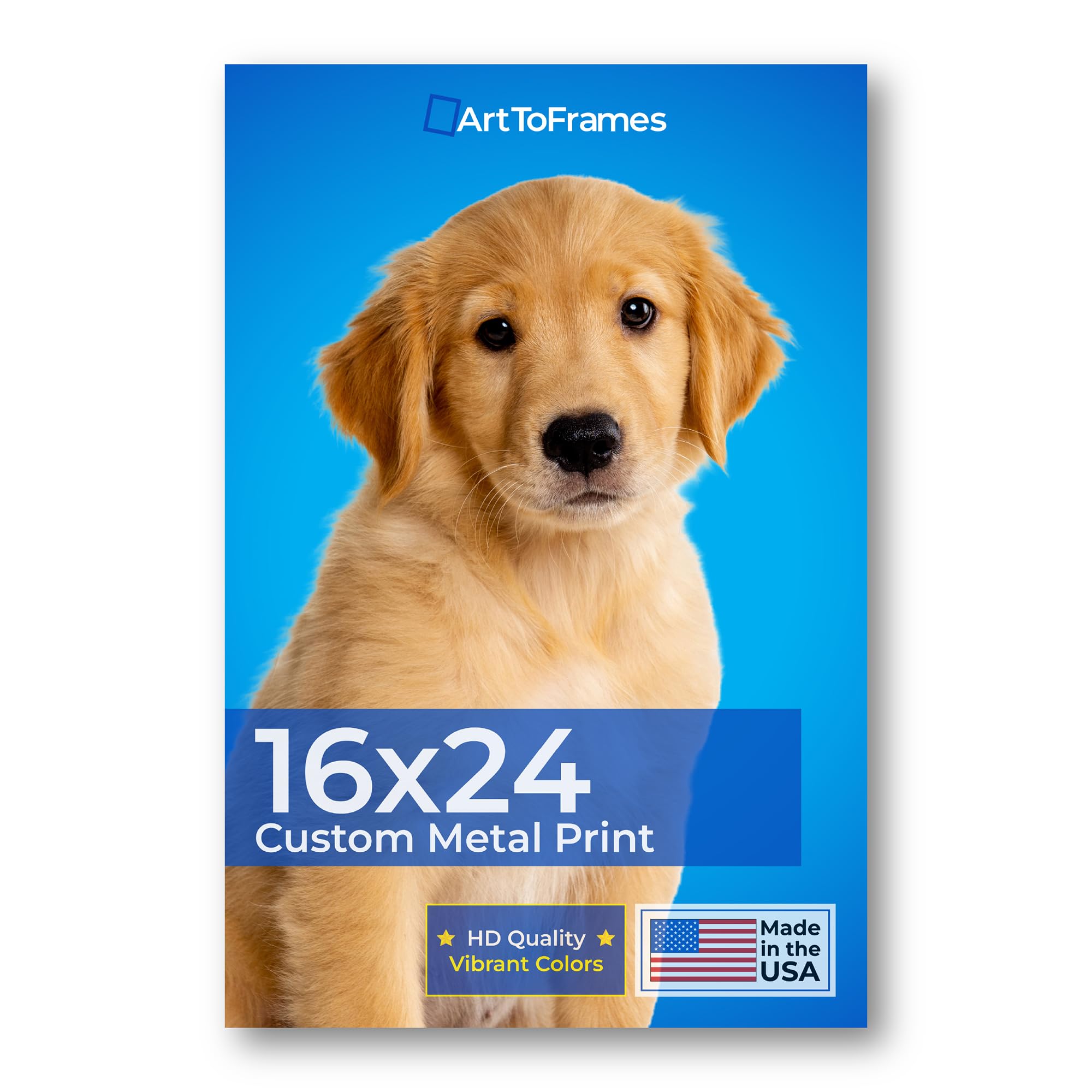 ArtToFrames 16x24 Custom Metal Photo Print