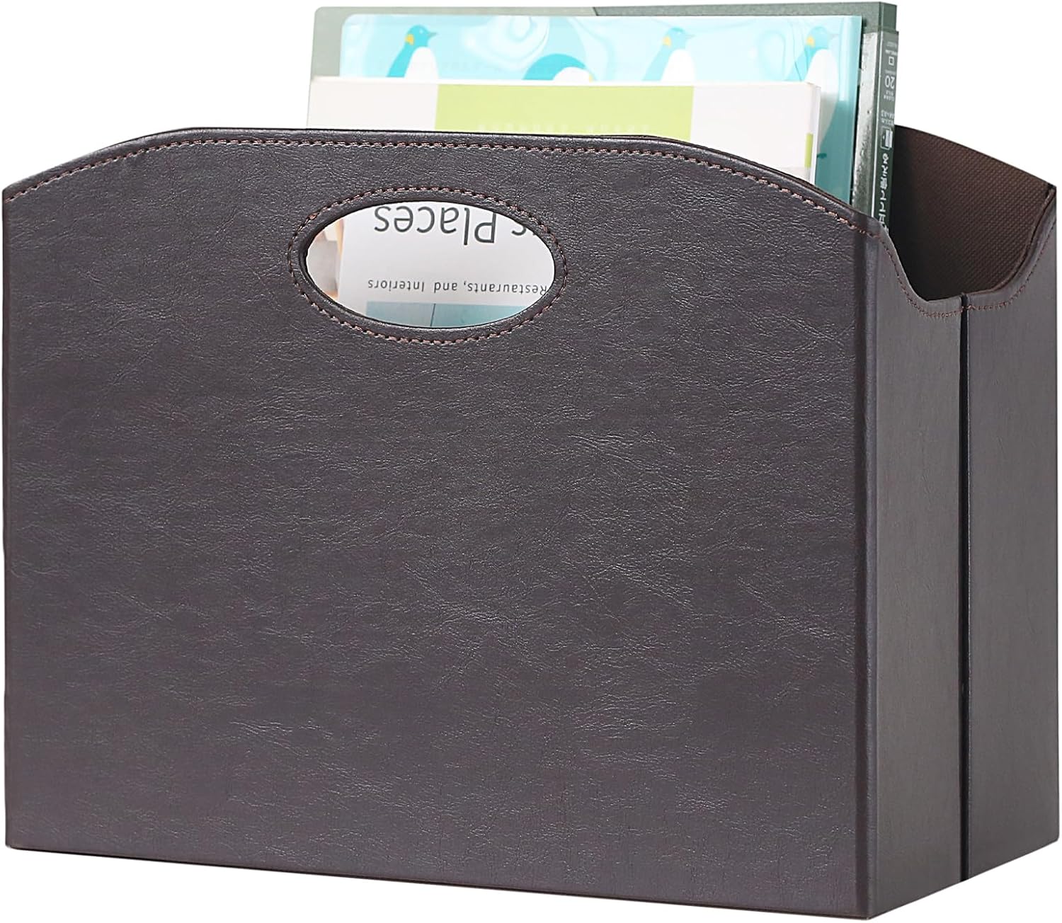 Amazon.com: PreTidy Magazine Rack Floor foldable Magazine Holders ...