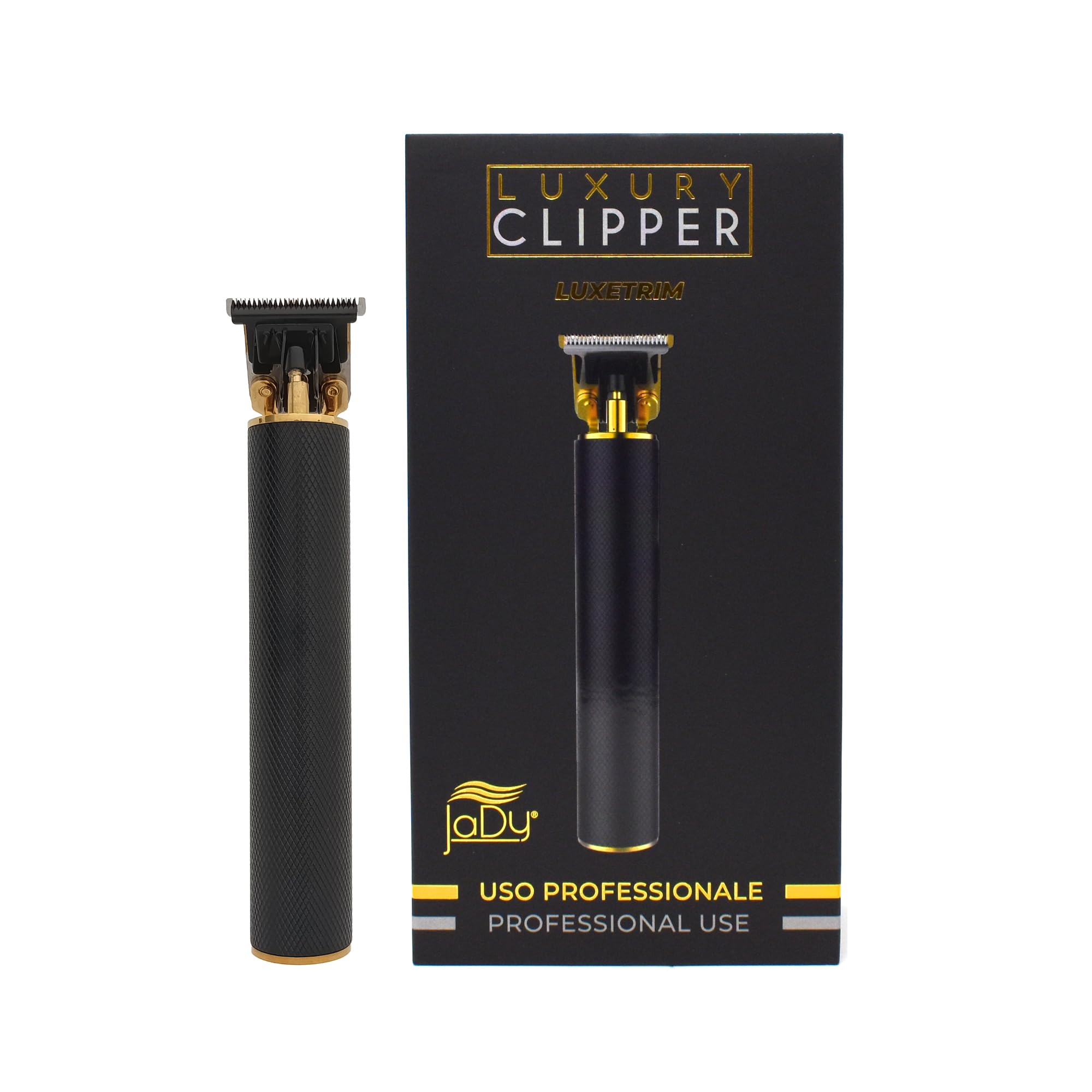 JaDy LuxeTrim – Trimmer Professionale Compatto per Capelli e Barba, Rasoio Elettrico di Precisione Zero Gap, Lame in Acciaio, Cordless Ricaricabile USB-C per Uomo e Barbiere