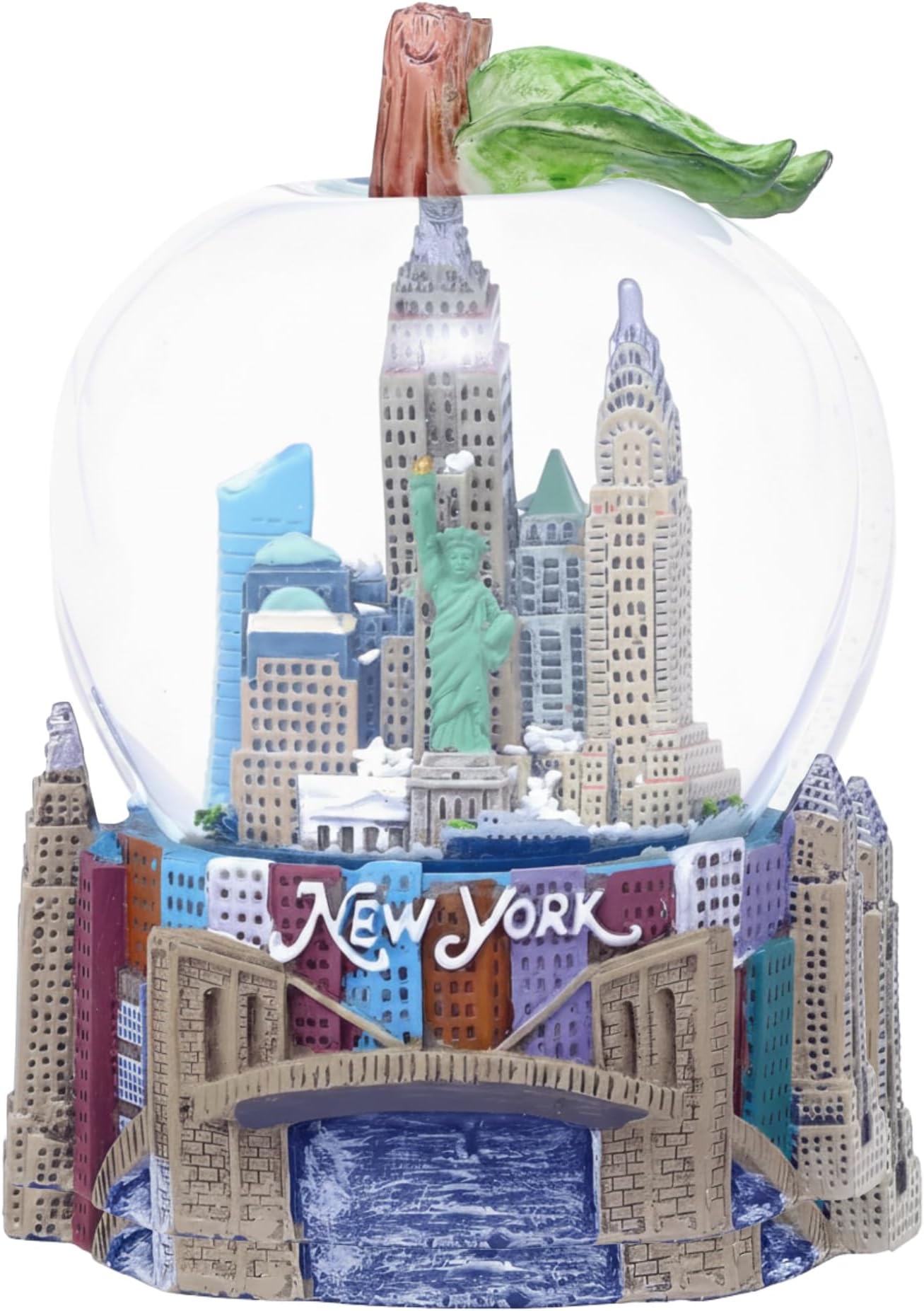New York City Classic Apple Snow Globe 65mm