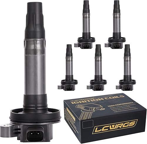 Juego de 6 bobinas de encendido para Ford Edge Explorer Taurus Flex Lincoln MKZ MKS MKX Mazda CX9 CX-9 2007 2008 2009 2010 2011 2012 2013 2014 2015