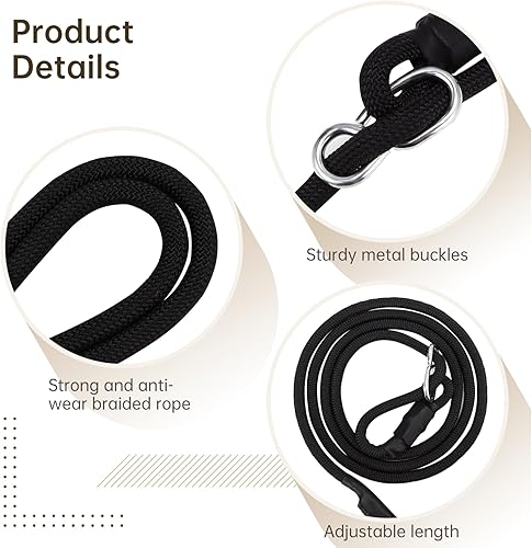 Miniatura 6 de Asiento de columpio de madera, columpio colgante de madera para niños y adultos, columpio de árbol al aire libre con correas ajustables, juego de