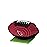 Arizona Cardinals NFL 3D BRXLZ Football Puzzle 1Z