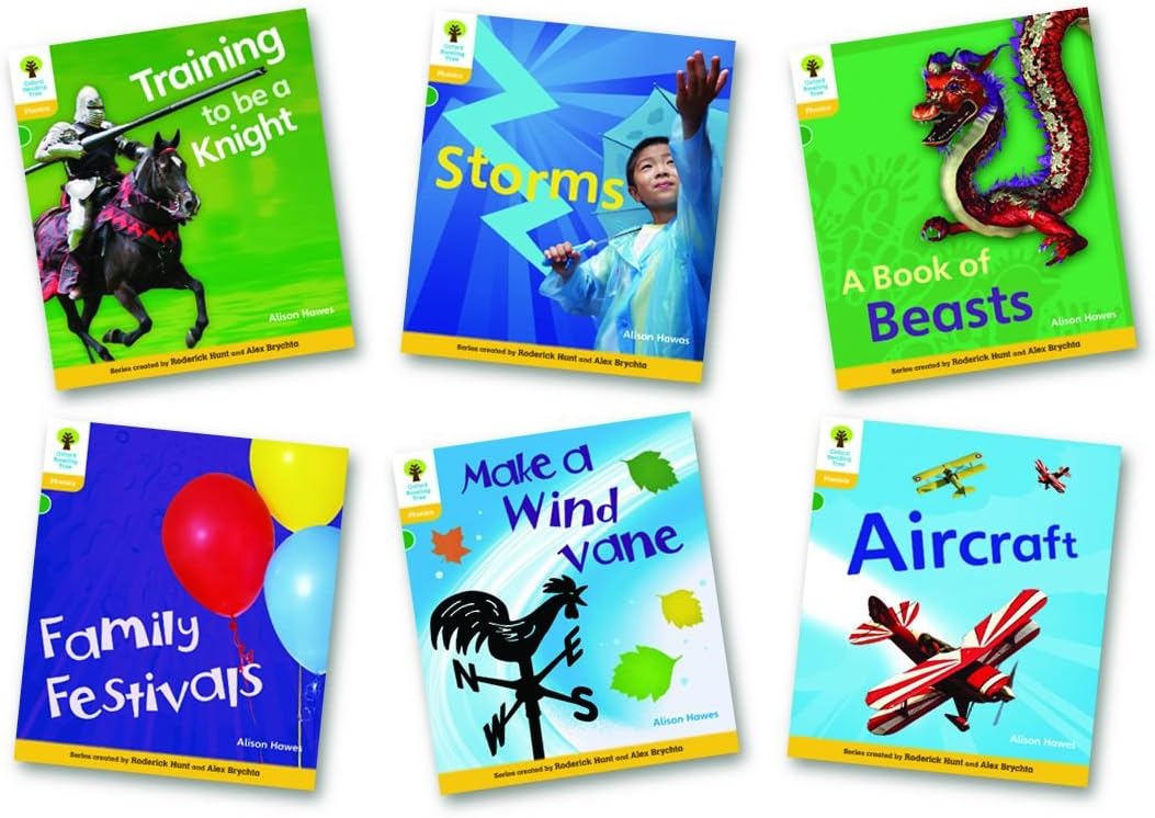 Oxford Reading Tree: Level 5A: Floppy's Phonics Non-Fiction: Pack of 6