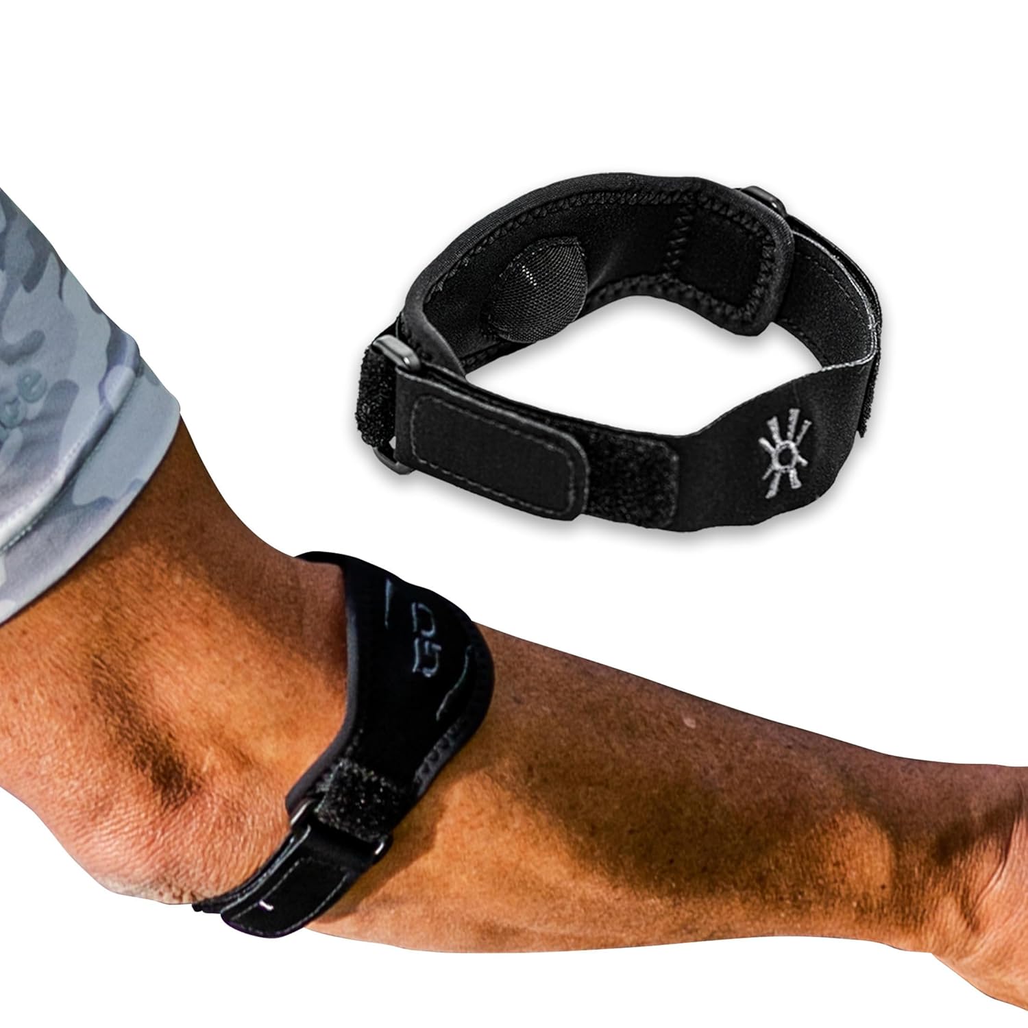 Acu Pressure Tennis Elbow Strap for Tendonitis and Tennis Elbow for Men and Women - Acupressure Elbow Strap for Tennis, Golfers Forearm Pain – Forearm Relief Strap Brace