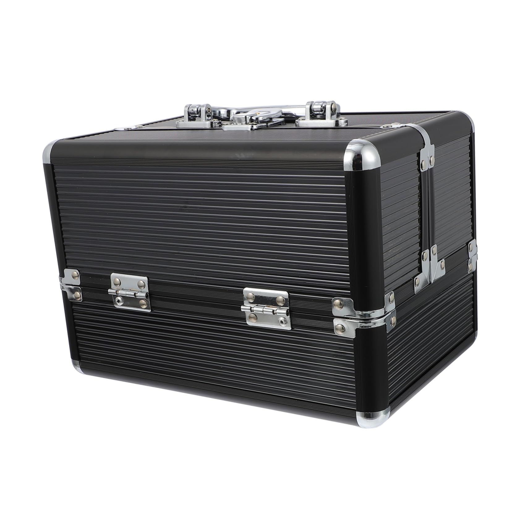 1pezzi Valigetta Trucchi Professionale Maniglia Portatile Scatola Porta Cosmetici di Buona Qualità per Riporre Trucco e Articoli da Toeletta per Viaggi e Uso Quotidiano