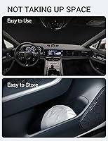 Vista 327 de Proadsy Parasol para parabrisas actualizado 2026, ajuste personalizado, Lexus NX 2022-2025 2026, 4 capas, plegable, protector de parasol frontal que