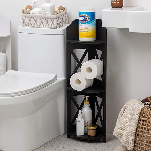 TuoxinEM - Estante esquinero, organizador para ducha
