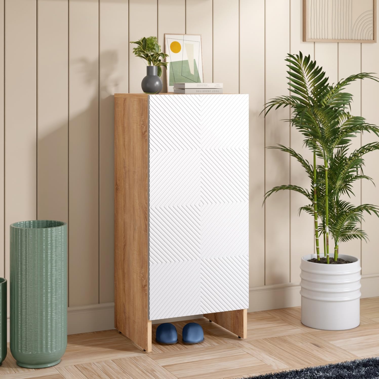 Rocco Trudo Modular Shoe Cabinet (10 Pair Cabinet)-image-46