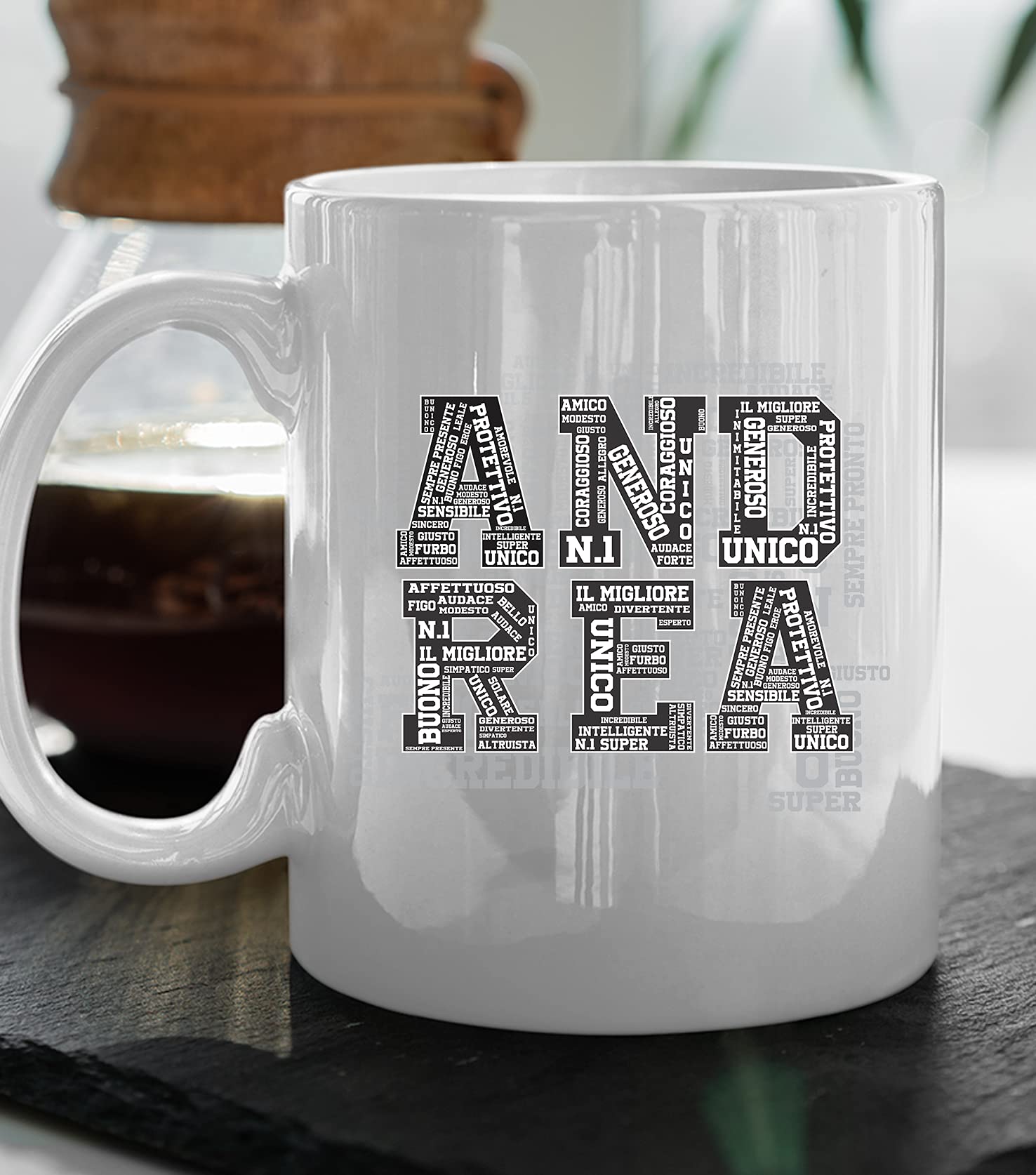 Tazza di ceramica con nome - Italia