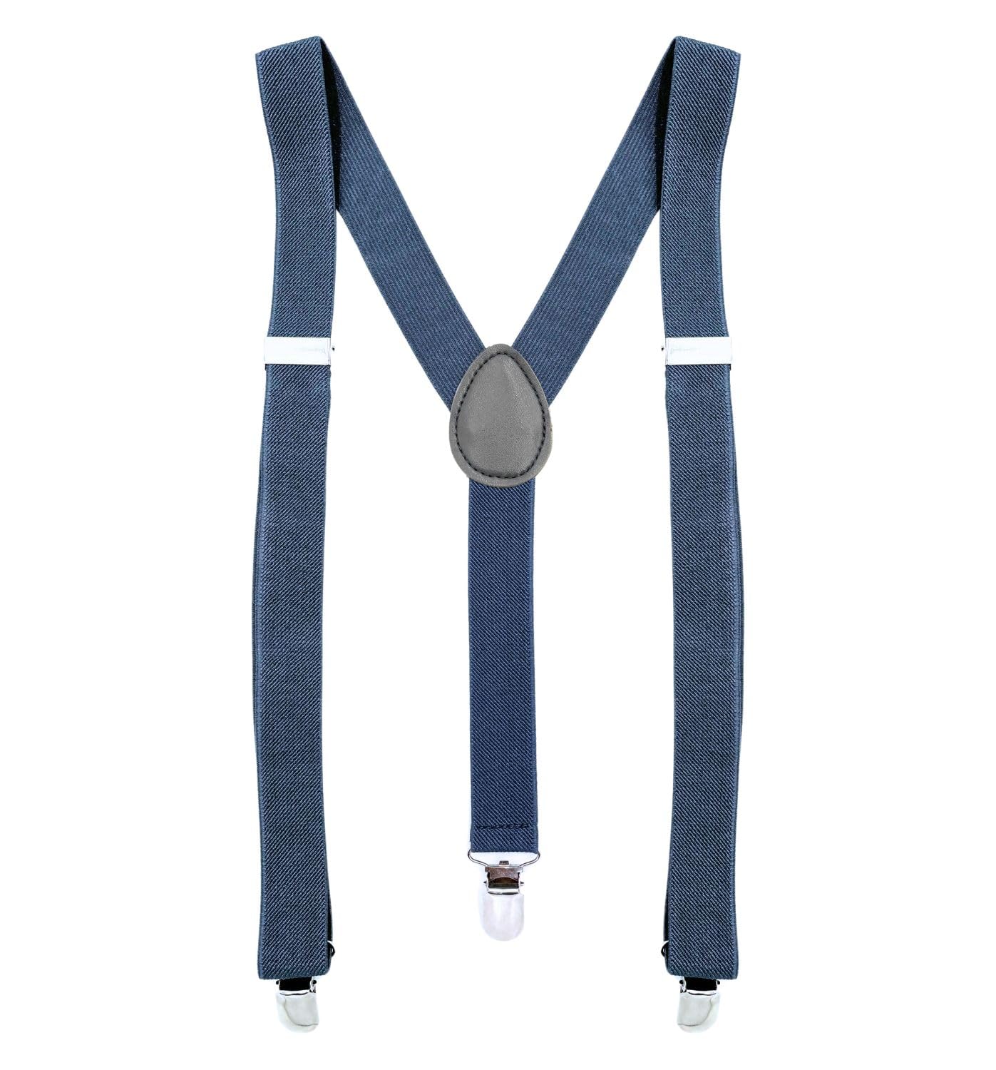MDSTYLE Suspenders for Men Women &amp; Boys - Adjustable Y-Back with 3 Heavy Duty Clips for Wedding, Tuxedo, Formal &amp; Casual Wear