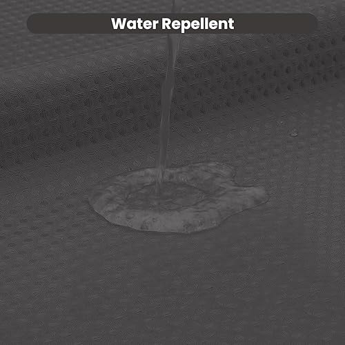 Miniatura 6 de Inhousolu - Cortina de ducha sin gancho con forro de tela a presión para baño, dobladillo pesado resistente de 7.11 ozm, extraíble, repelente al