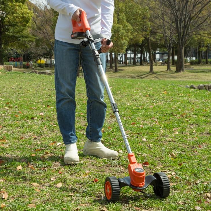 Amazon | 充電式コードレス4WAY草刈り機 予備バッテリー付き