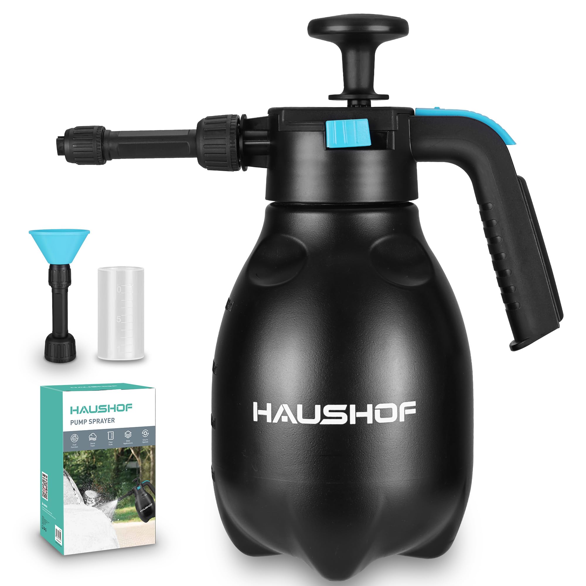 Bouteille Pulvérisateur à Mousse 2 Litres - Pulvérisateur Jardinage Et Lavage Auto Manuel