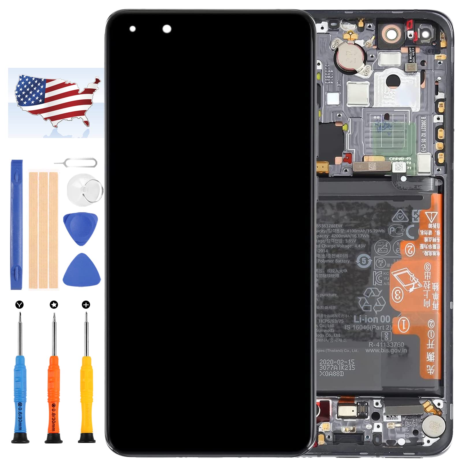 Ecran LCD pour Huawei P Smart (2019) / Profitez de 9s Digitizer Full