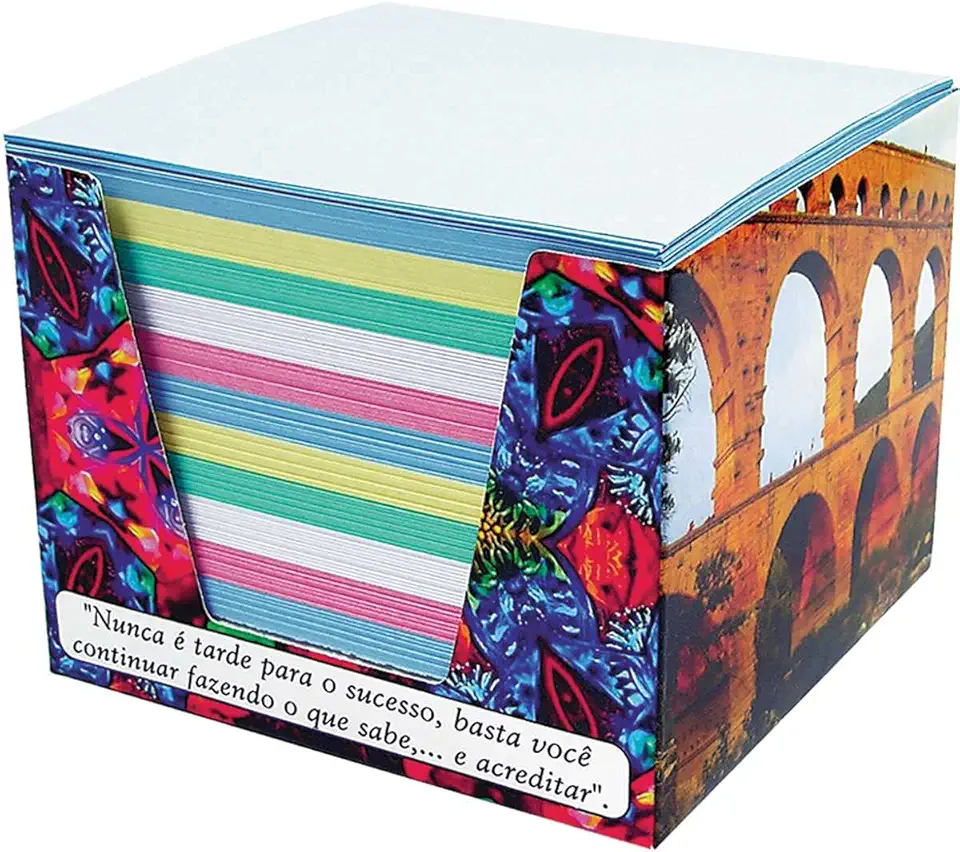 Bloco Para Recado, Tamoio, 1595, 700 Folhas, Multicor
