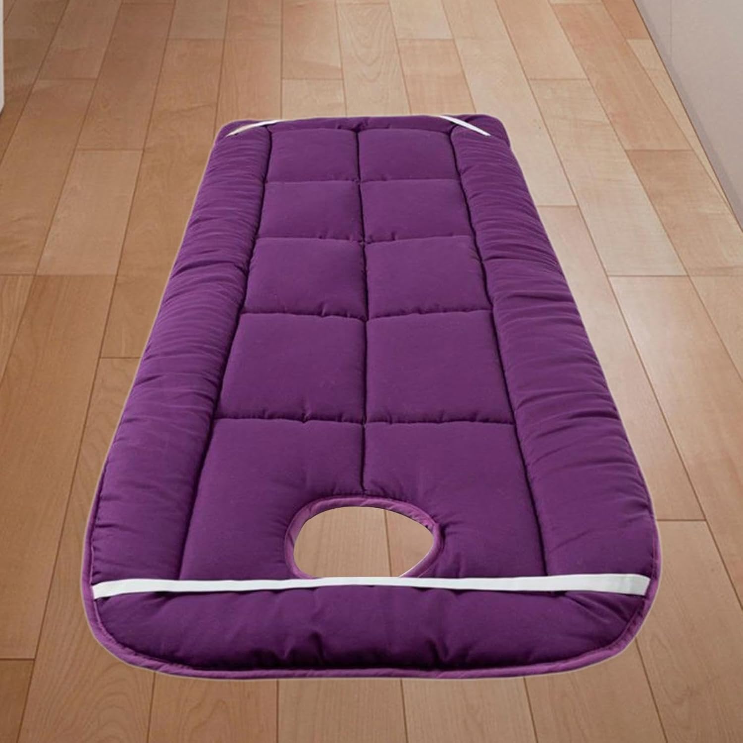 SPA Massage Table Pad for Beauty Salon, Facial Bed Cushion and Mattress for Treatment Areas, Purple