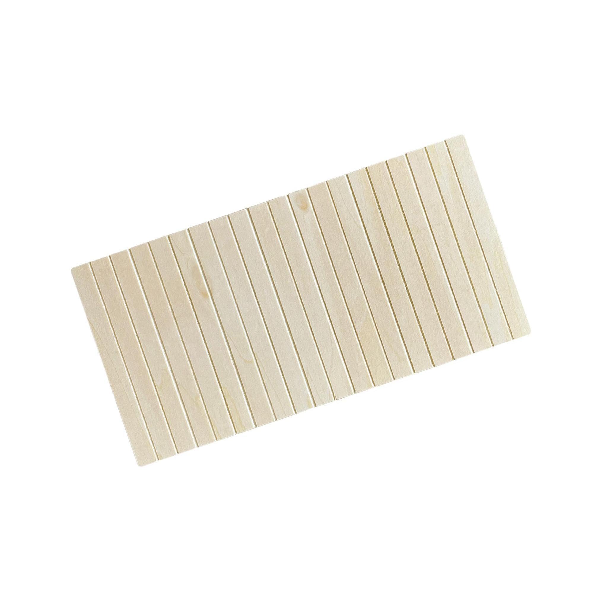 lopituwe Premium 1/12 1/6 Scale Doll House Wall Panel DIY Wooden Furniture Supplies Stylish and Versatile Scene Home , S Unpainted