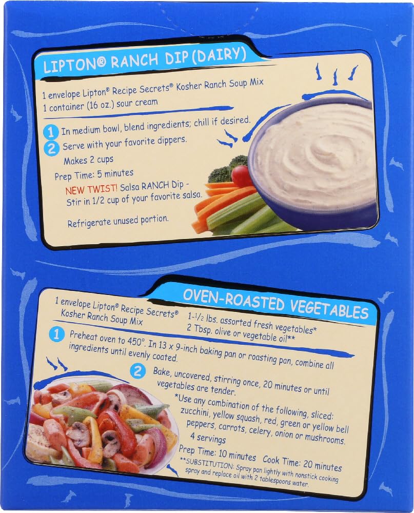 LIPTON - KOSHER RECIPE SECRET RANCH, 2.4 OZ2