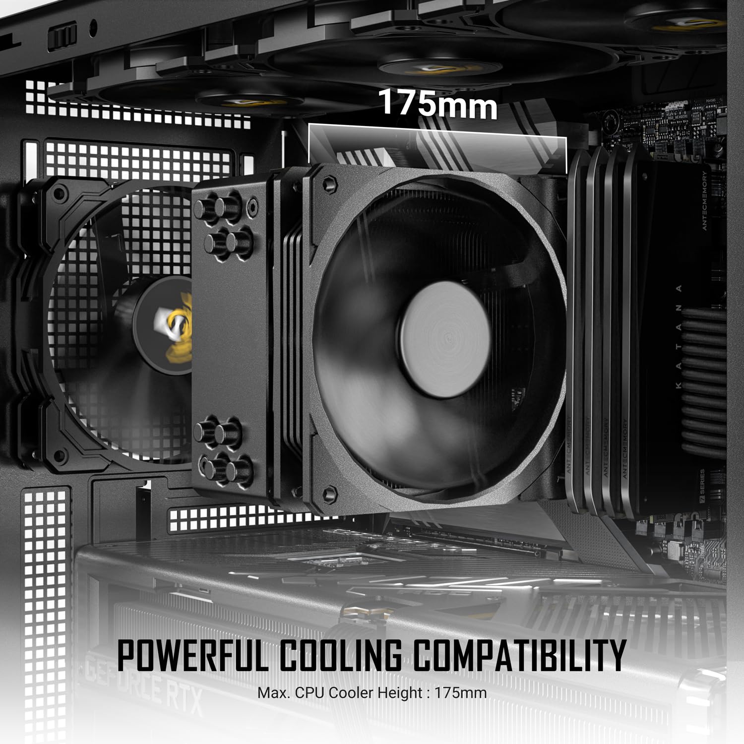 Amazon.com: Antec P30 AIR, 2 x 140mm PWM Fans & 1 x 120mm PWM Fan