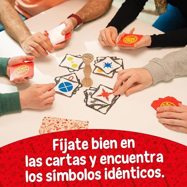 Zygomatic Jungle Speed Juego de Cartas, Juego de Mesa Divertido para Amigos y Familia, A Partir de 7 Años, De 2 a 10 Jugadores, 10 Minutos por Partida, En Español y Portugués - 4