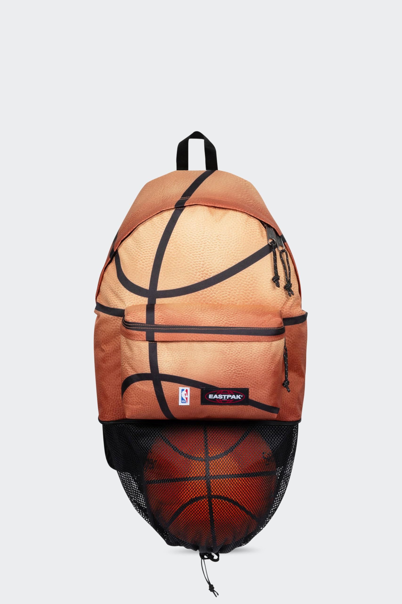 EASTPAK BASKETBALL PAK'R Edition Limitée - Avec Poche et Filet pour Ballon de Basket, Sac à dos 24 L