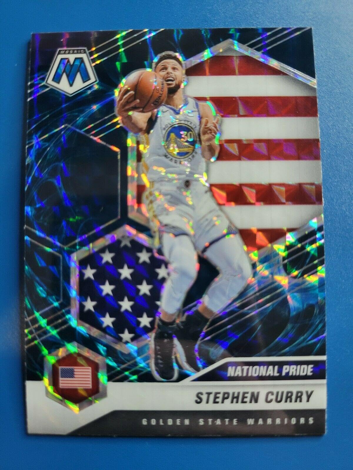Amazon.com: Stephen Curry 2020-21 PANINI MOSAIC GENESIS SSP
