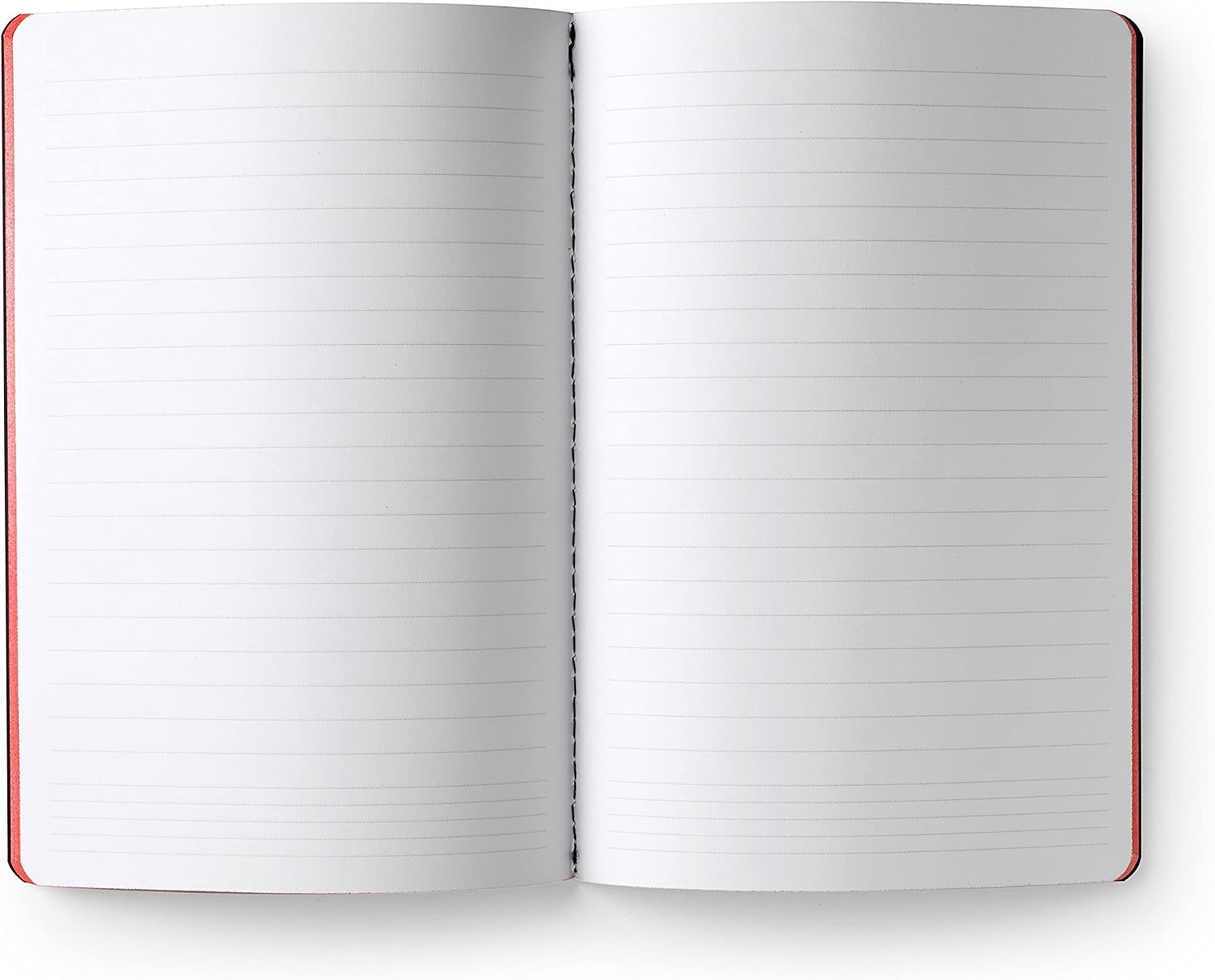 PdiPigna - BLACK ORIENTE Collection - A5 striped notebook singer thread, soft cover, Black East, f.to A5 15x21 - Image 5