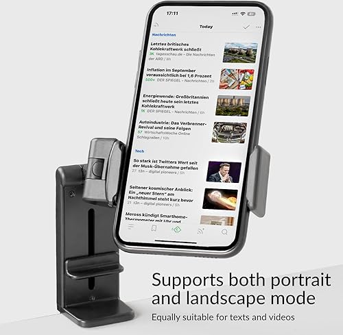 Miniatura 7 de 1 soporte para teléfono de avión en vuelo, dispositivo esencial de viaje para avión, soporte universal plegable para teléfono inteligente, rotación