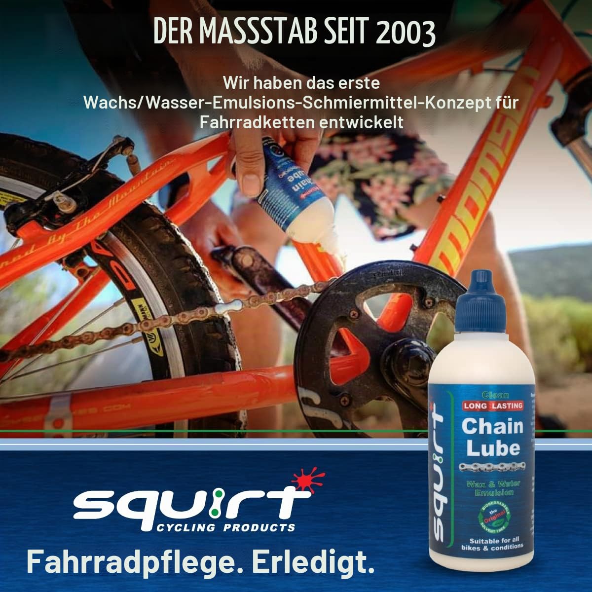 Squirt Lube Kettenwachs 500 ML