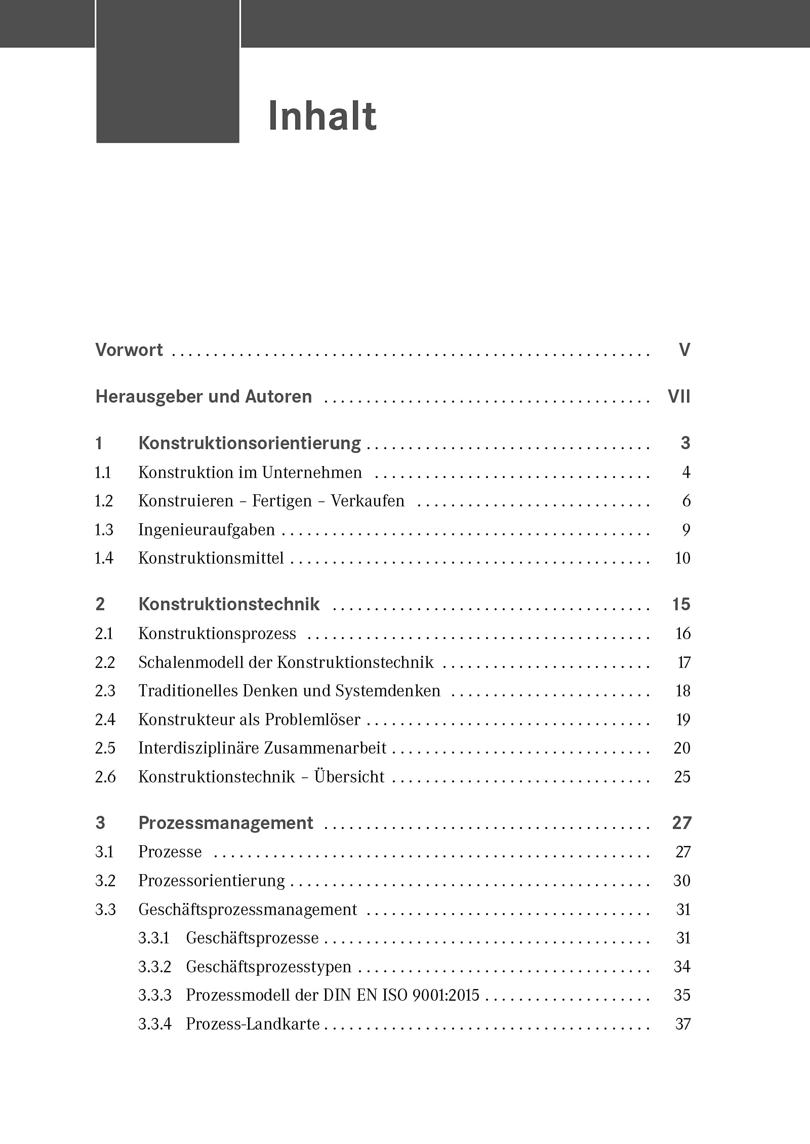 Taschenbuch der Konstruktionstechnik