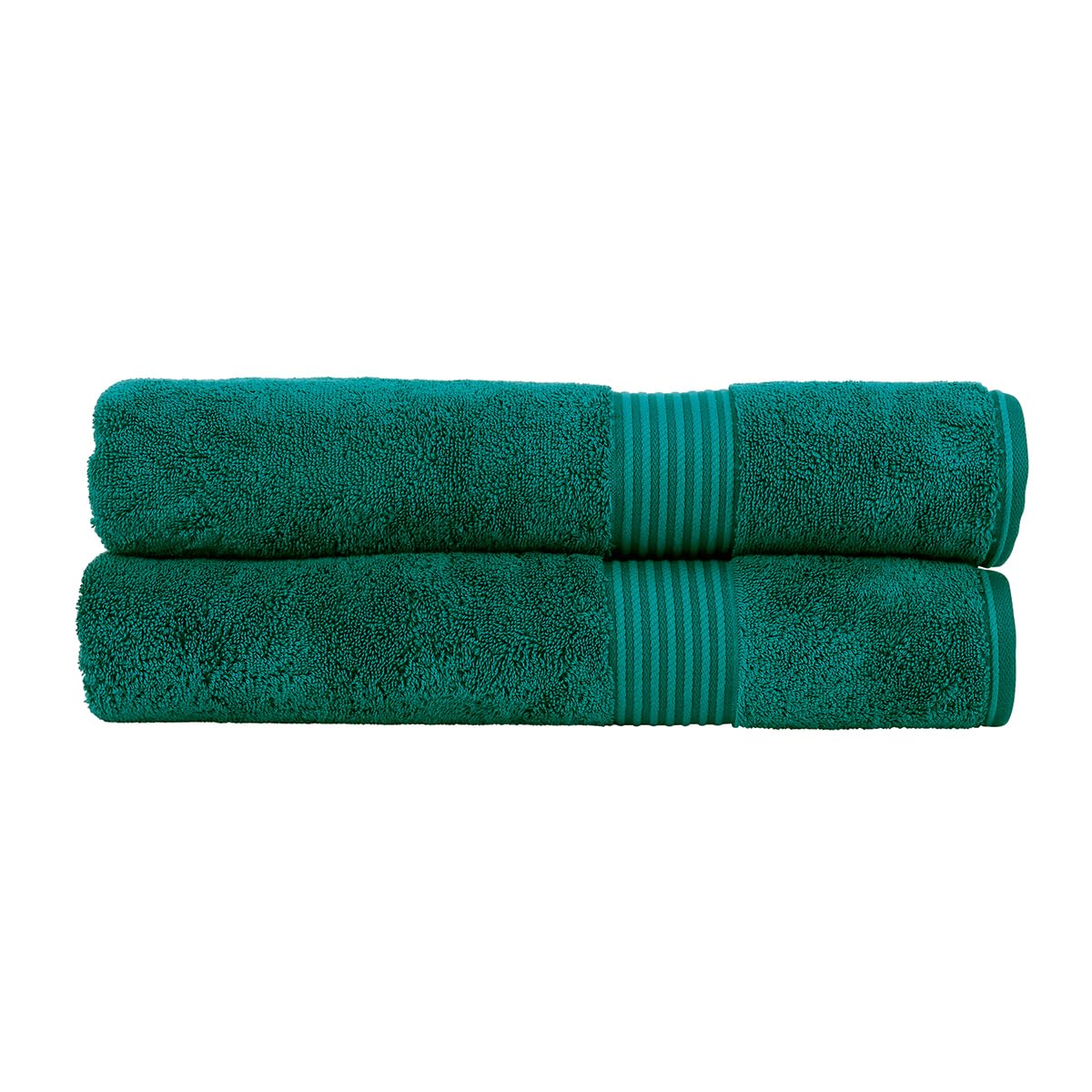 Christy Supreme Hygro 2 Hand Towels Set | Blush Pink | 100% Luxury Supima Cotton | Ultra Soft | Super Absorbent | 650GSM | Plush and Long Lasting — view 54