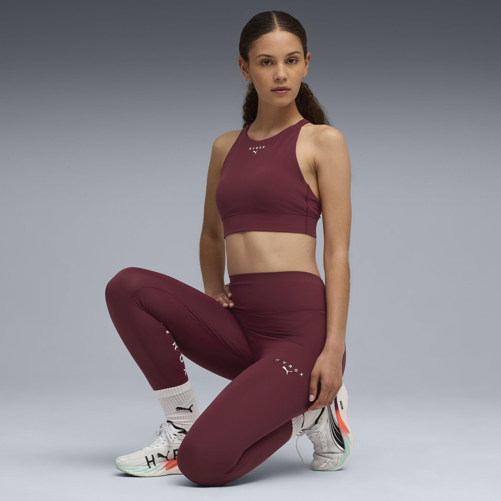 PUMA W X Hyrox Shapeluxe High Neck Bra Reggiseno Donna (Pacco da 1)