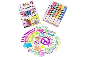 HASLED Magic Puffy Pens for Girls, Fun Bubble Pen, 3D Color Paint...
