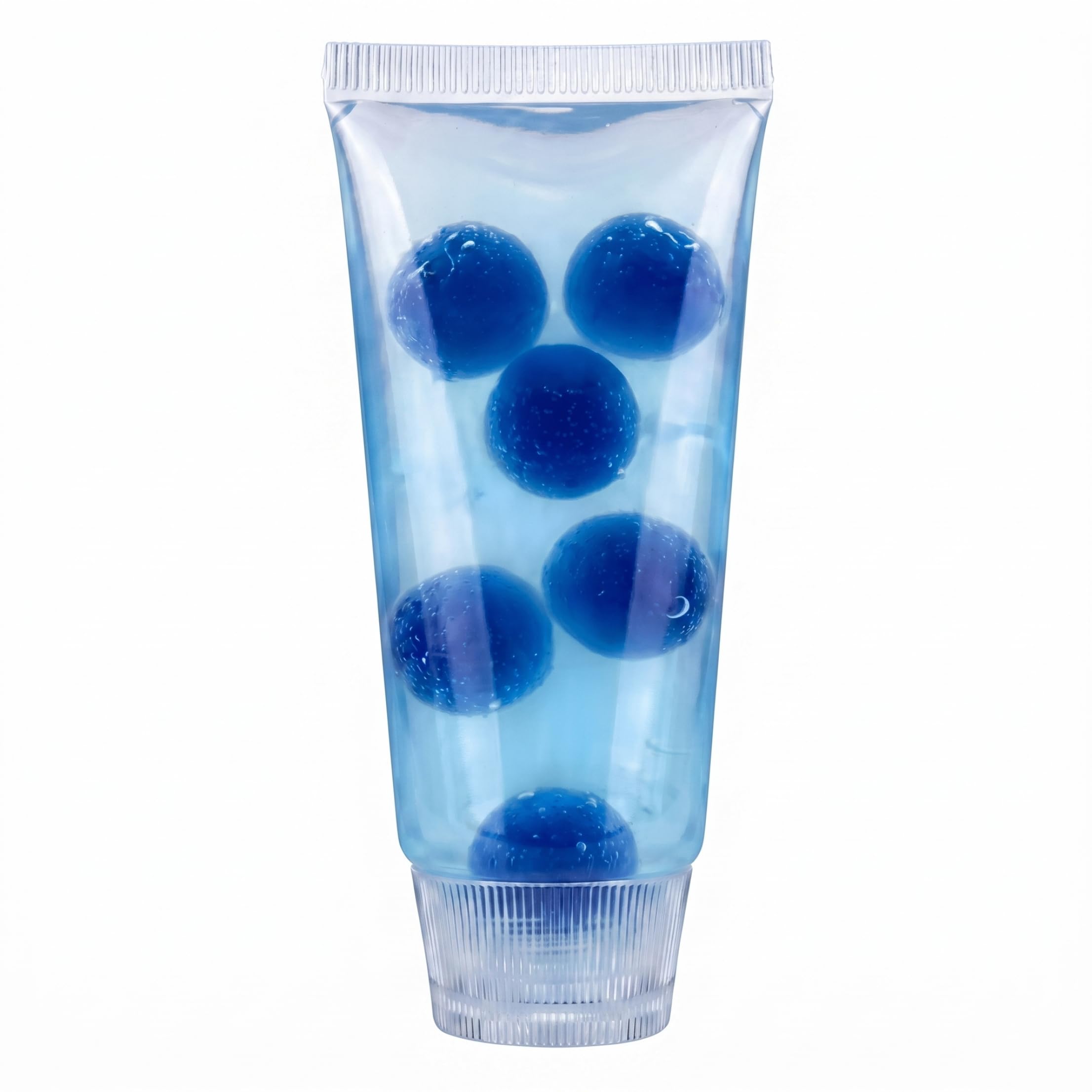 Perodlly Stress Relief Toy Toothpaste-shaped Squish Fidget Toys - Soft Squeeze Toy For Relaxation, Blue, 1.97x5.12inch.