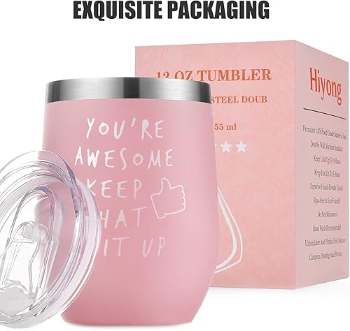 Miniatura 7 de You're Awesome Keep That Up - Regalos de agradecimiento inspiradores, regalos de felicitación de nuevo trabajo, idea divertida de regalos de