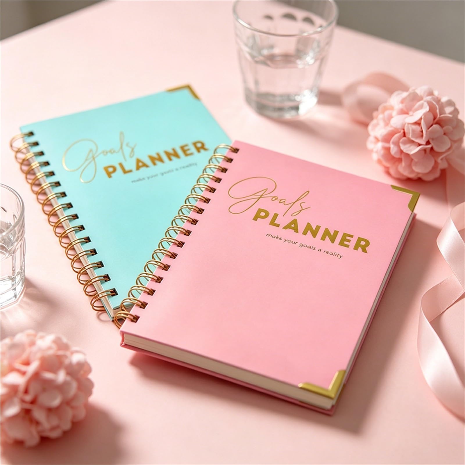 Fixation d'objectifs Cahier à spirale